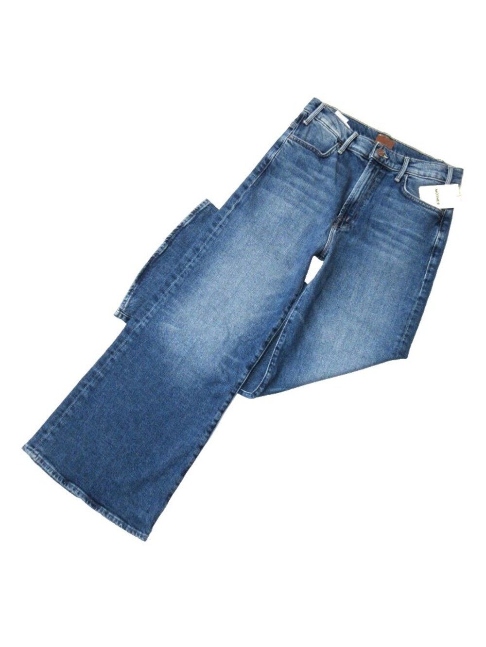NWT Mother The Hustler Roller Ankle in Slip and Fall Wide Leg Jeans 29 - Picture 5 of 12
